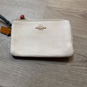 Coach Multi-coloured Textured Wristlet